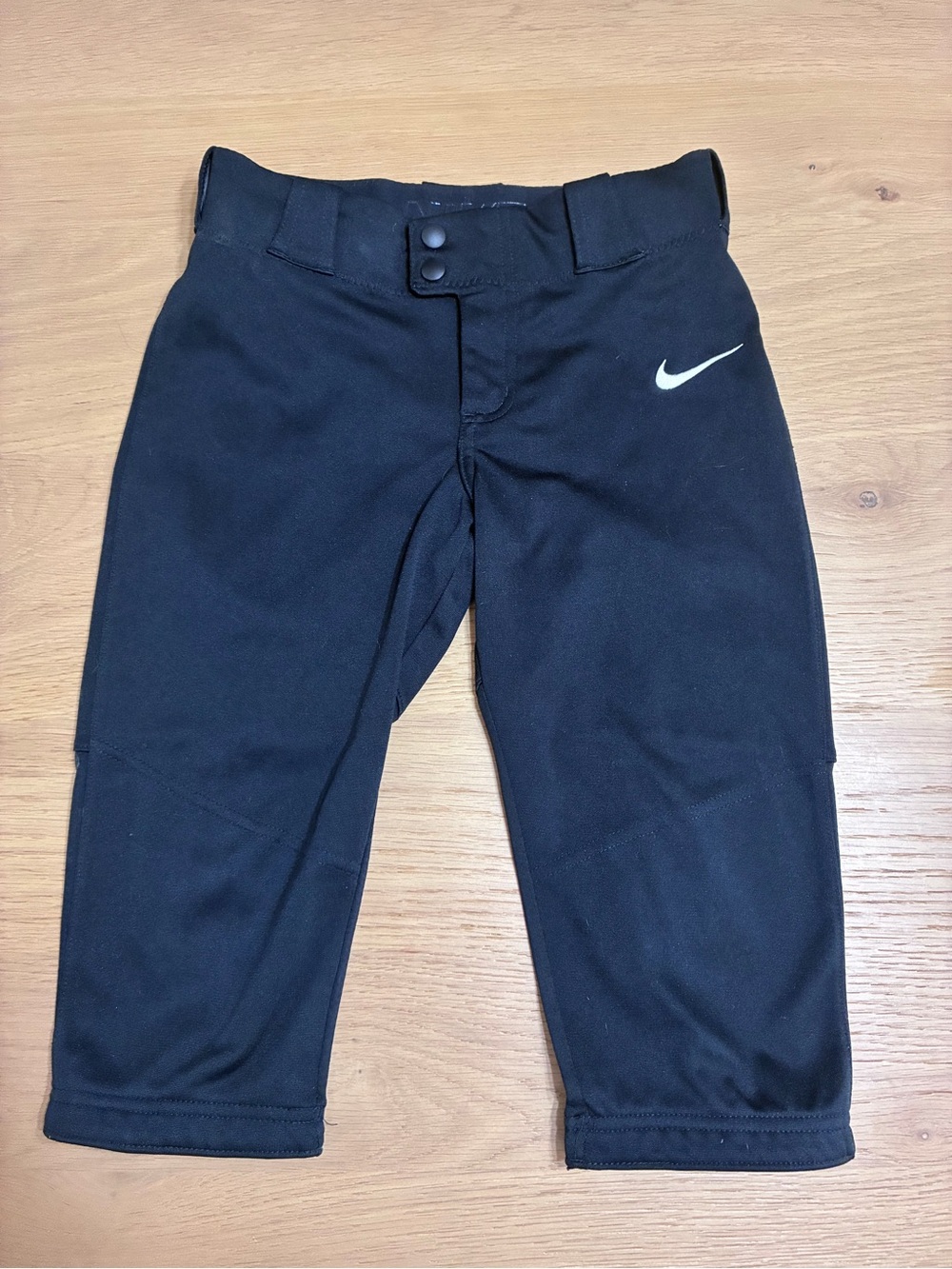 Nike Girls Black Athletic Softball Baseball Pants. Like new! Sz Small